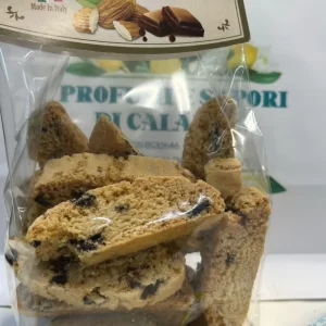 Cantucci mandorle e cioccolato