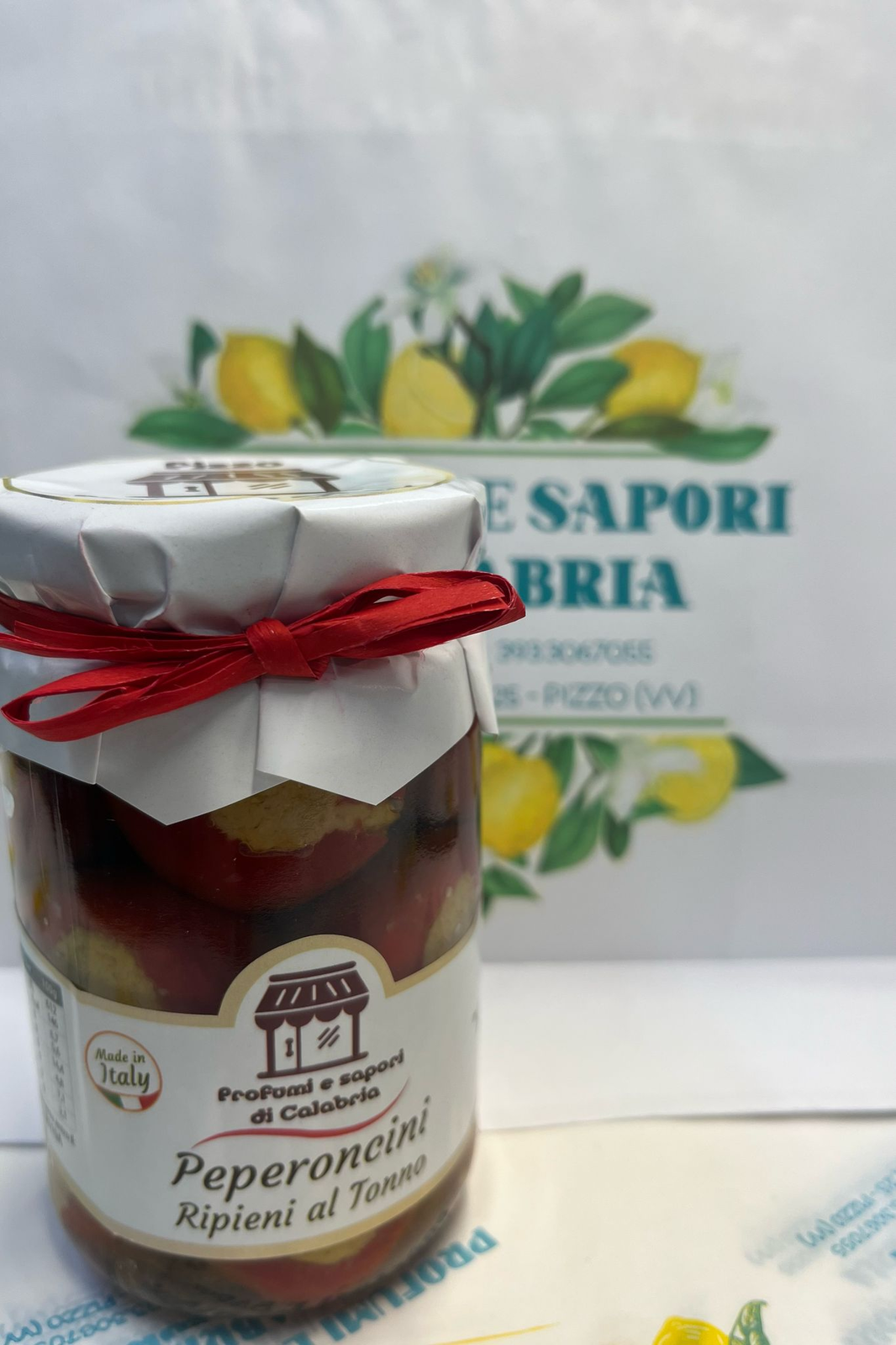 Peperoncini ripieni di tonno