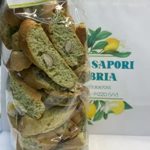 Cantucci pistaccio e mandorle