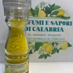 Condimento alimentare a base di sale al limone